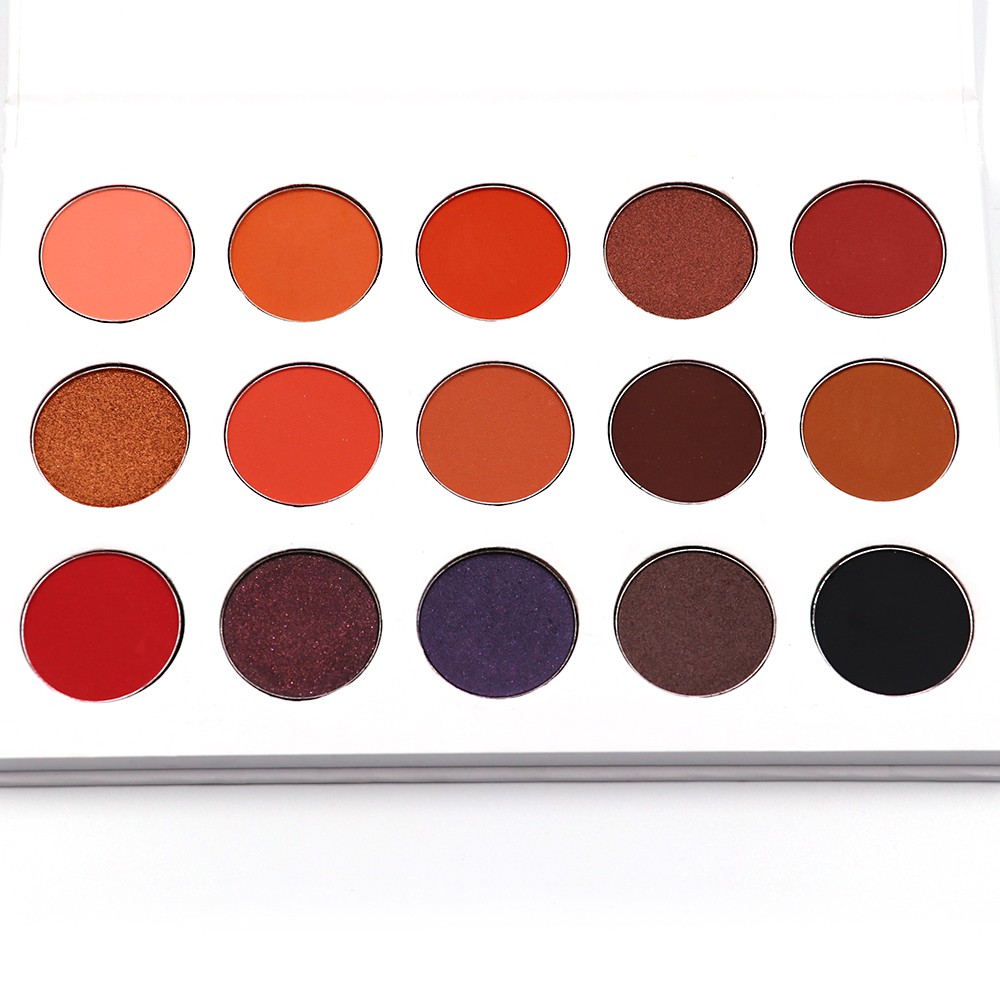 Custom Your Own Eyeshadow Make Up Paper Box 15 Color Eye Shadow Palette Box