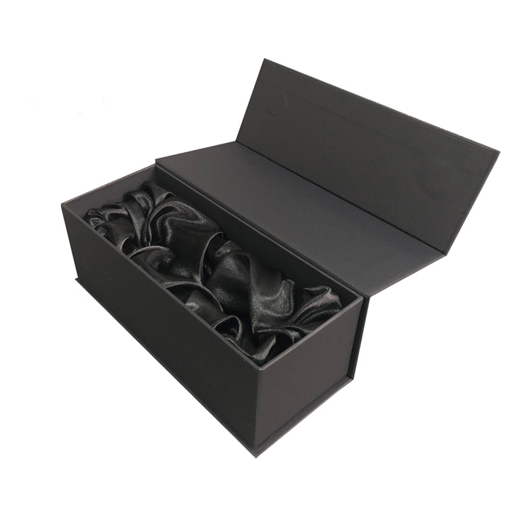 Matt Black Luxury High Quality Gift Box Wine Glass Packaging Boxes