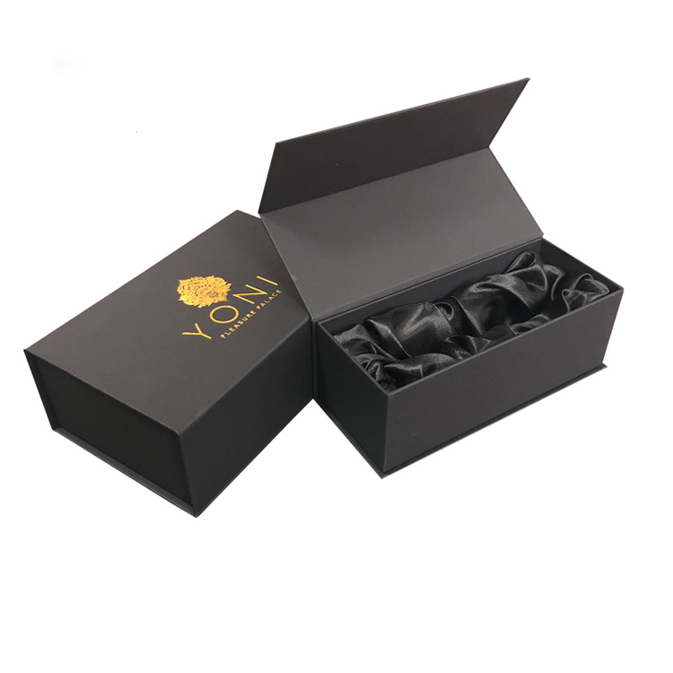 Matt Black Luxury High Quality Gift Box Wine Glass Packaging Boxes