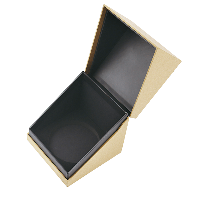 Custom 100% Recycled Material Kraft Paper Wholesale Candle Box