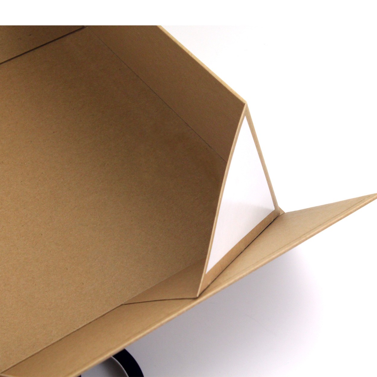 Custom Printed Kraft Foldable Storage Paper Magnetic Shoe Boxes