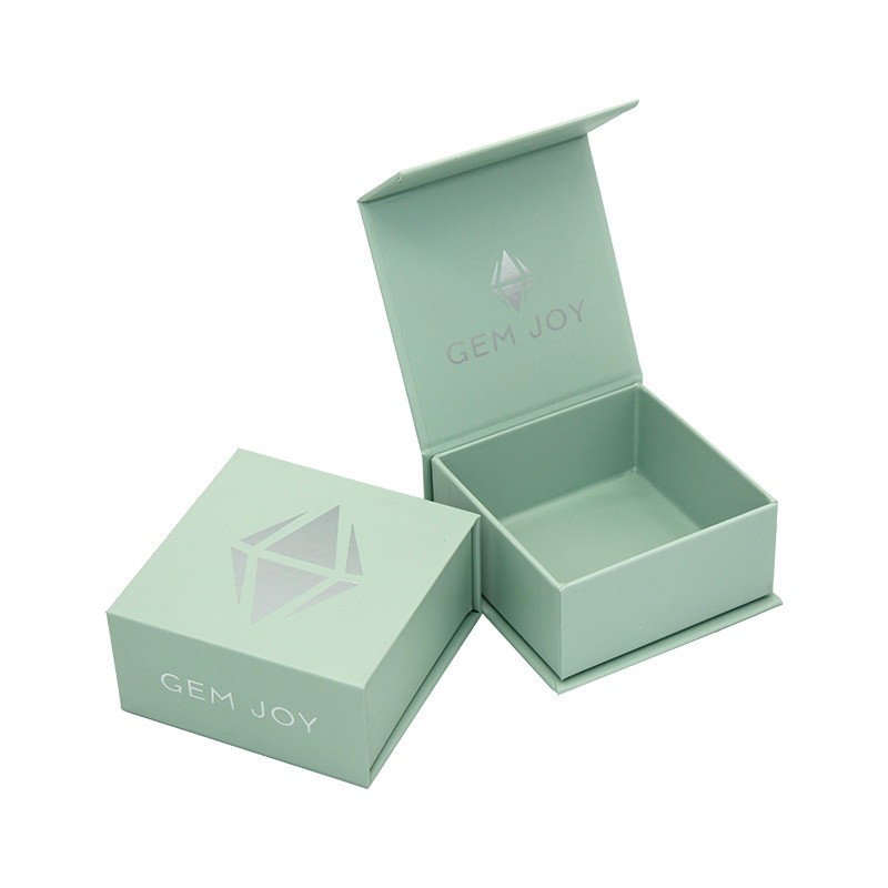 Eco-friendly Custom Printed Logo Book Shape Rigid Cosmetic Box Packaging With Foam Insert