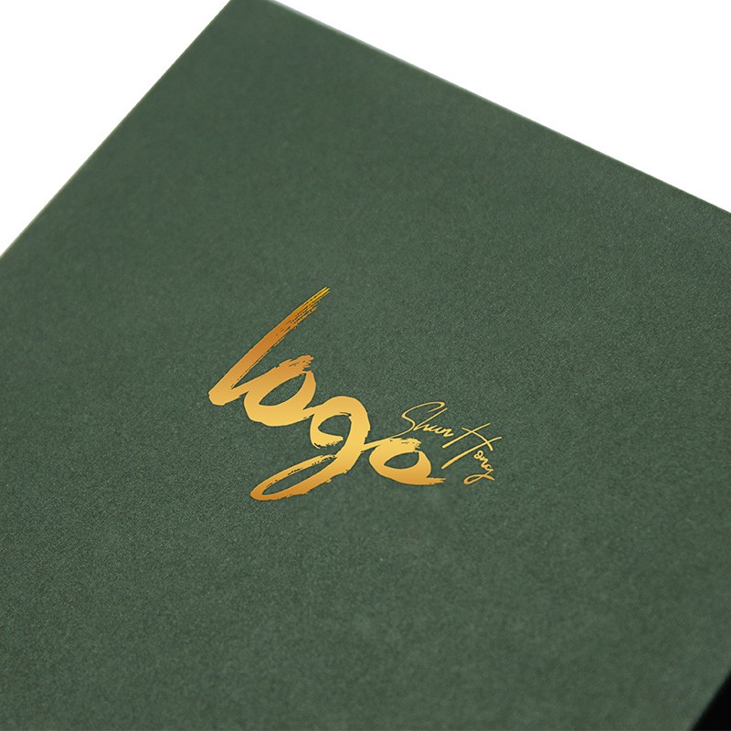 2022 luxury elegant green cosmetic perfume bottles sliding paper packaging drawer gift box