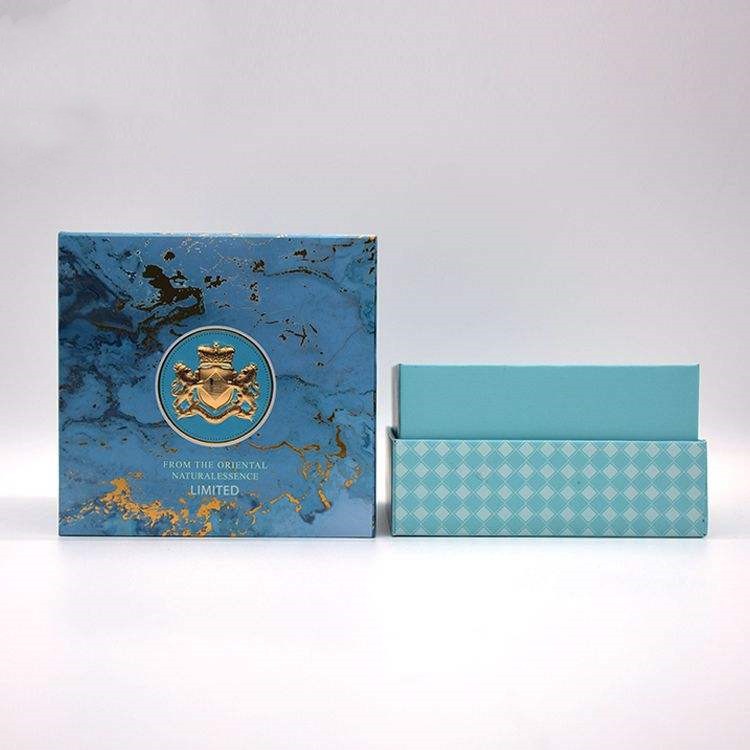 Wholesale Custom Emboss Hot Stamping Logo Perfume Packaging Box