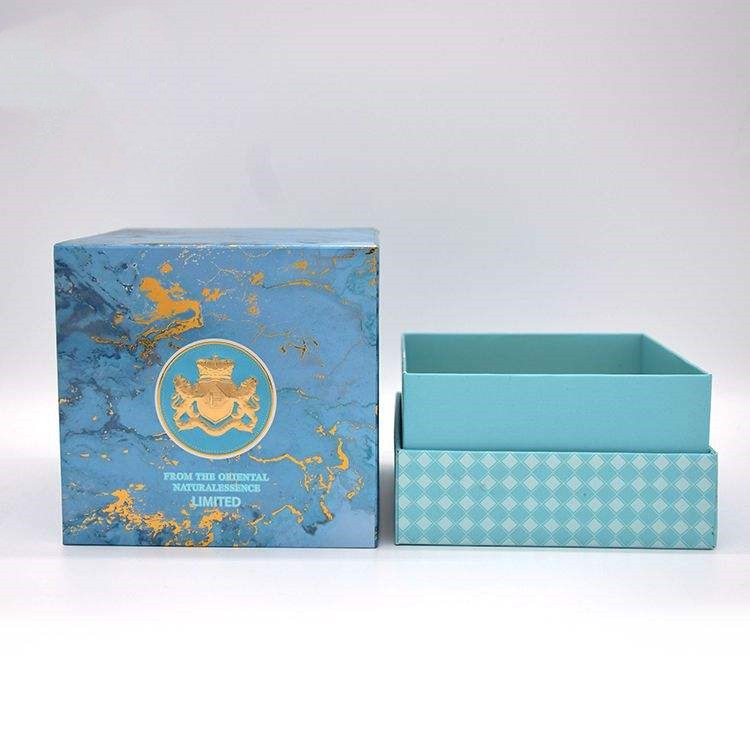 Wholesale Custom Emboss Hot Stamping Logo Perfume Packaging Box