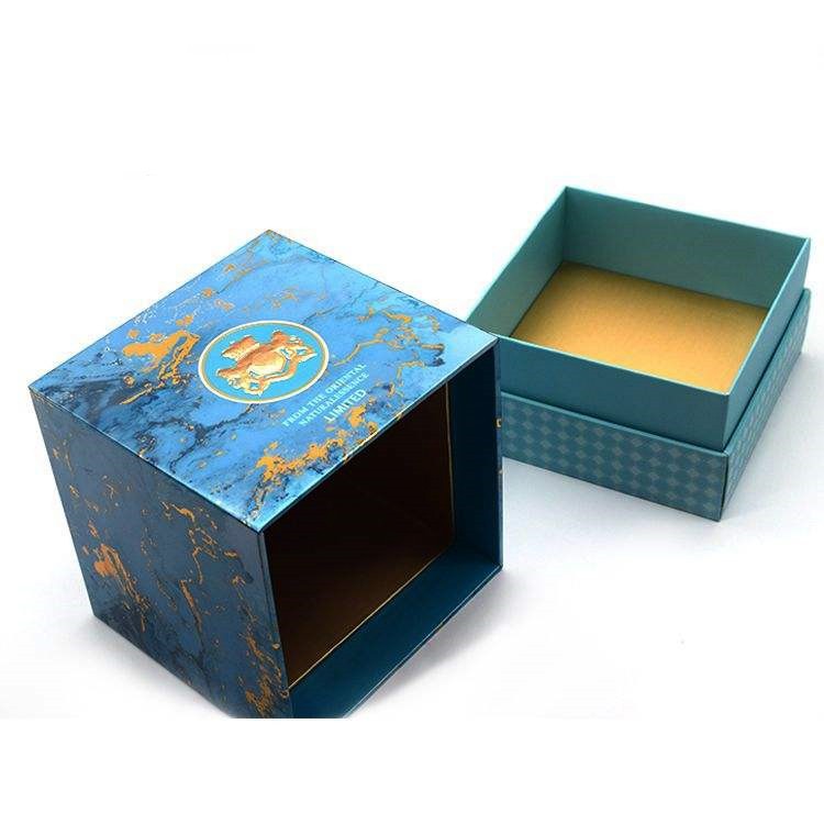 Wholesale Custom Emboss Hot Stamping Logo Perfume Packaging Box