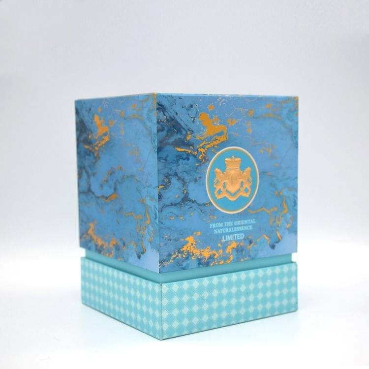 Wholesale Custom Emboss Hot Stamping Logo Perfume Packaging Box
