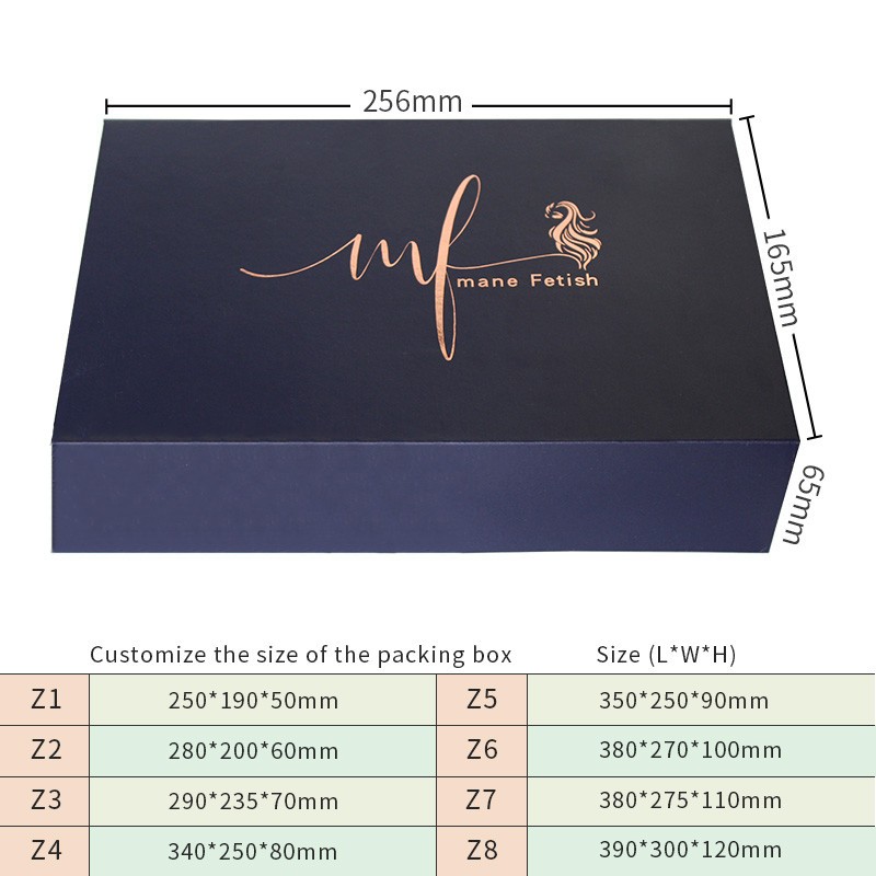 Wholesale luxury box packaging with silk and buttons magnetic folding gift clothing box