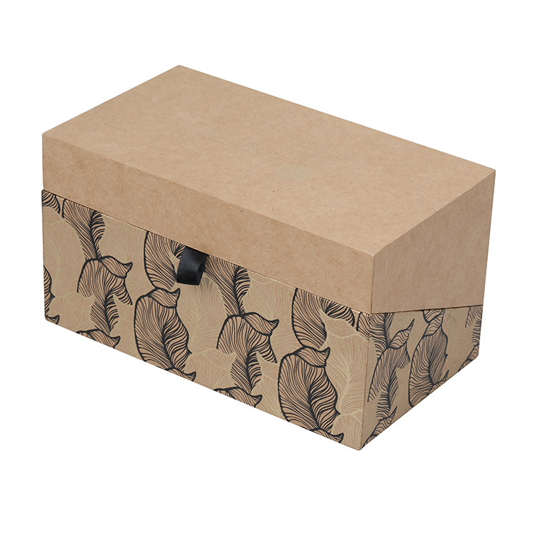 Eco Friendly Kraft Paper Gift Set Boxes Luxury Rectangle Candle Packaging Boxes