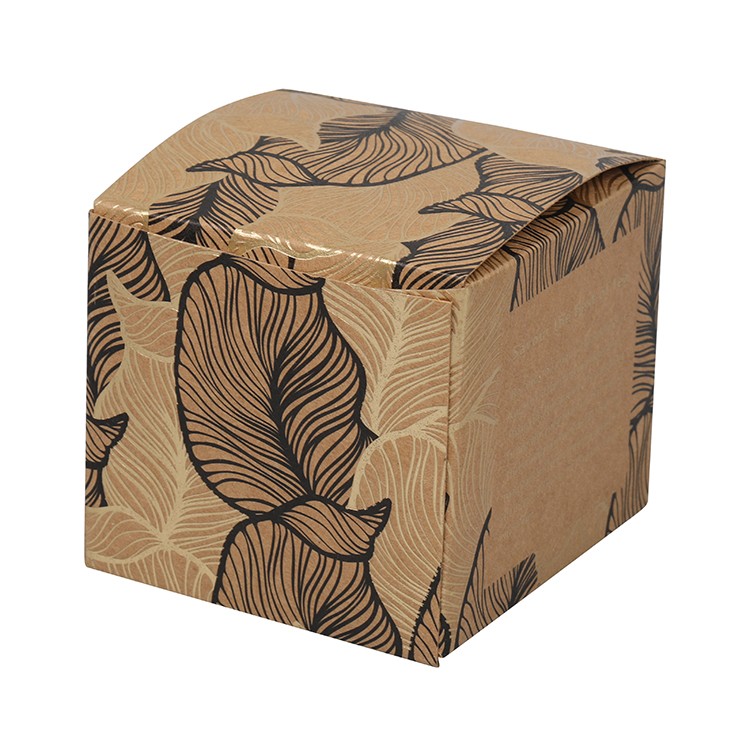 Eco Friendly Kraft Paper Gift Set Boxes Luxury Rectangle Candle Packaging Boxes