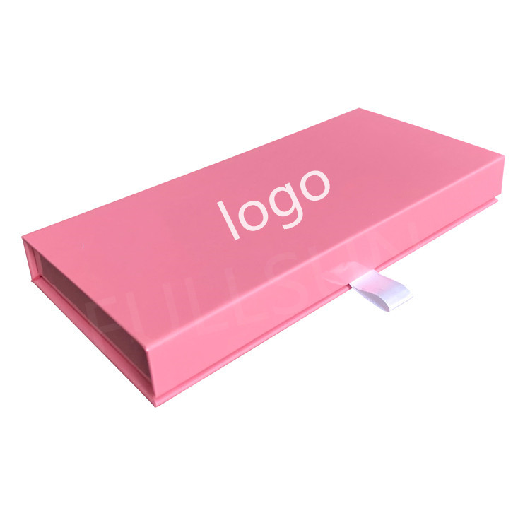 Custom Exquisite Luxury Pink Magnetic Closure Box Makeup Gift Box Manufacturer