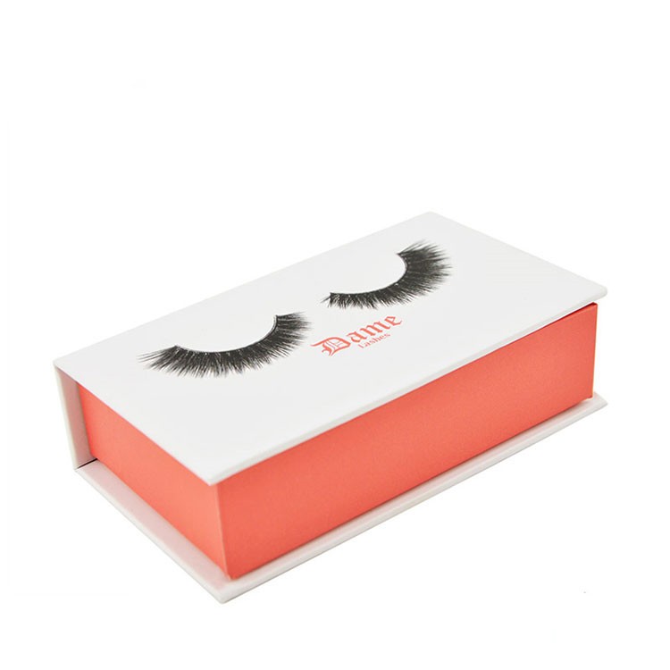 Custom High Quality Magnet Cosmetic Packaging Box For False Eyelashes