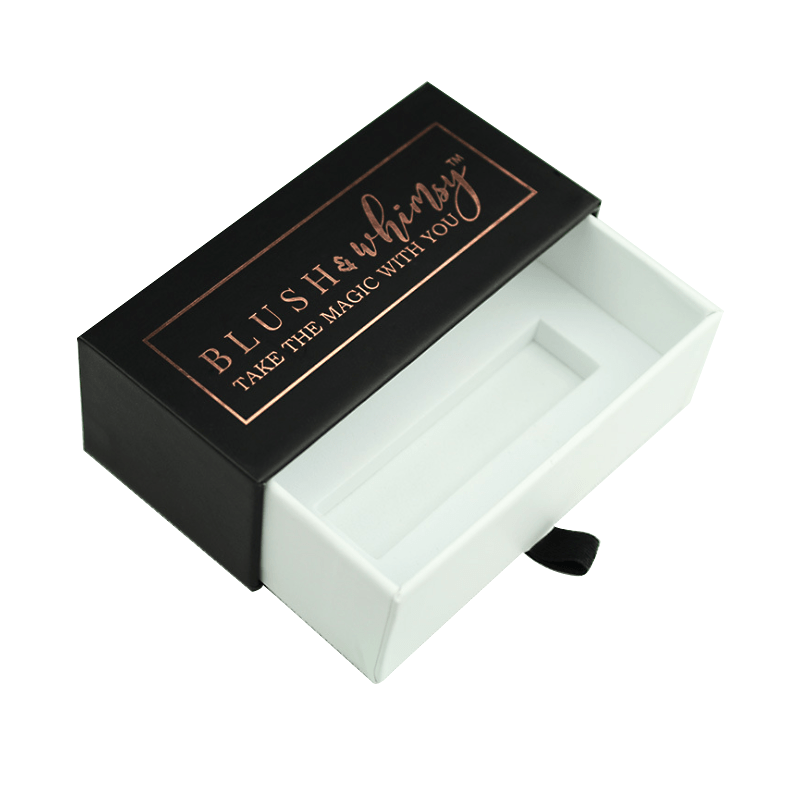 Custom exquisite drawer box with EVA insert for perfume bottle