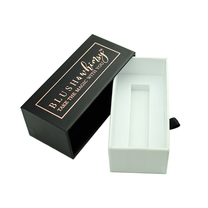 Custom exquisite drawer box with EVA insert for perfume bottle