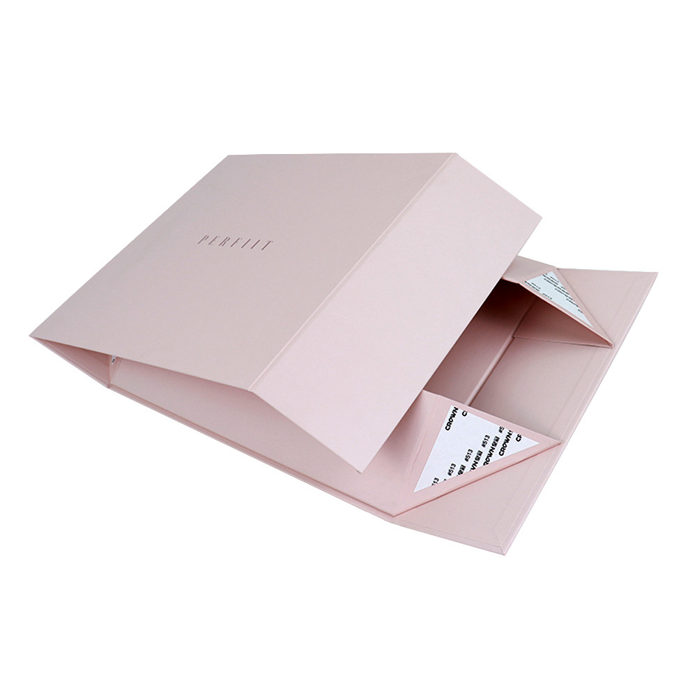 Personalized Elegant Clothing Gift Packaging Box With Ribbon Decorate