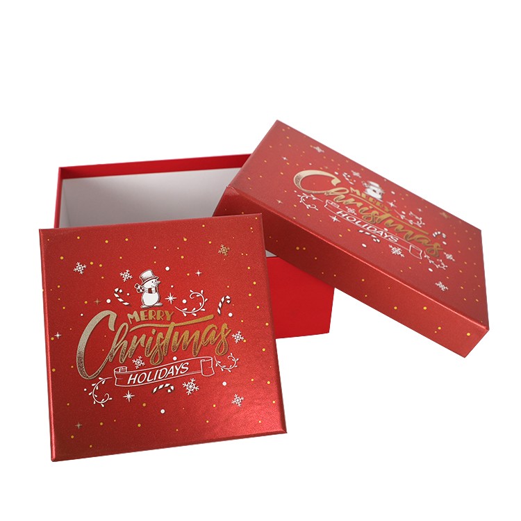 Empty Square Gift Box Ins Style Christmas Holiday Gift Box