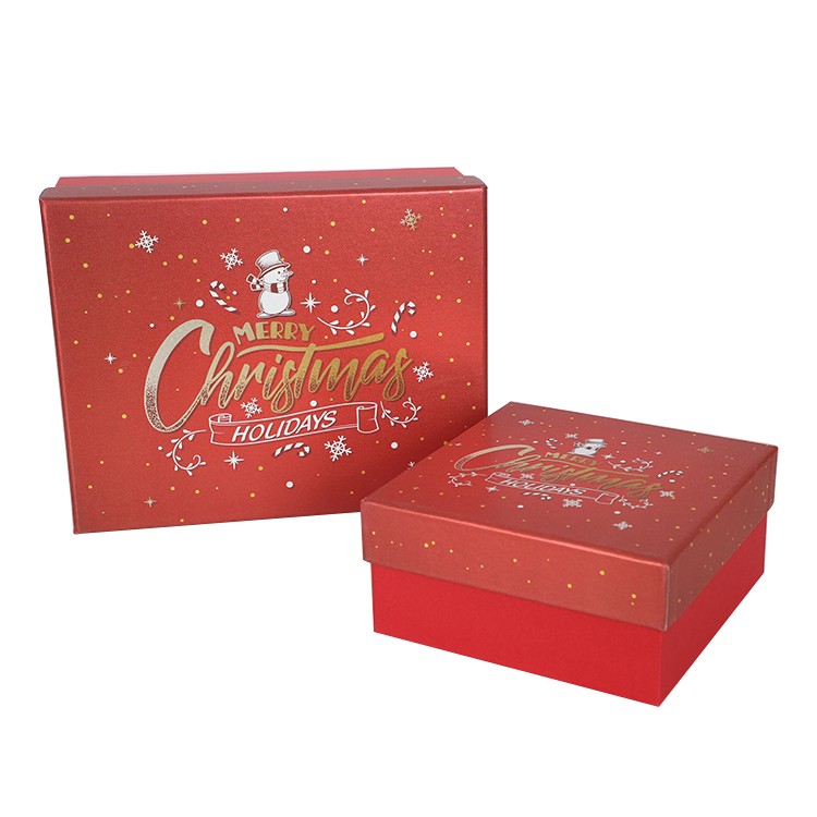 Empty Square Gift Box Ins Style Christmas Holiday Gift Box