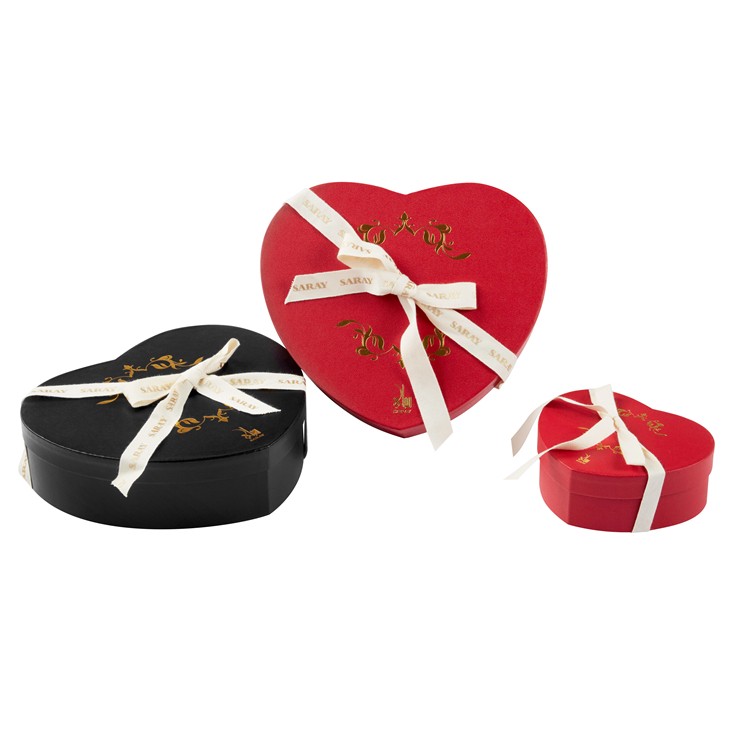 Wholesale Heart Shape Valentine Day Gift Packaging Box For Chocolate