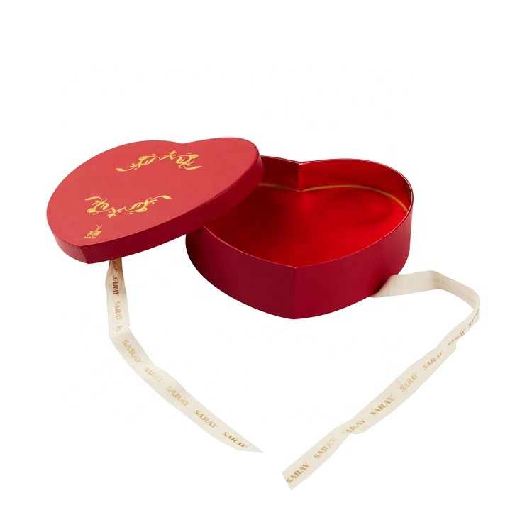 Wholesale Heart Shape Valentine Day Gift Packaging Box For Chocolate