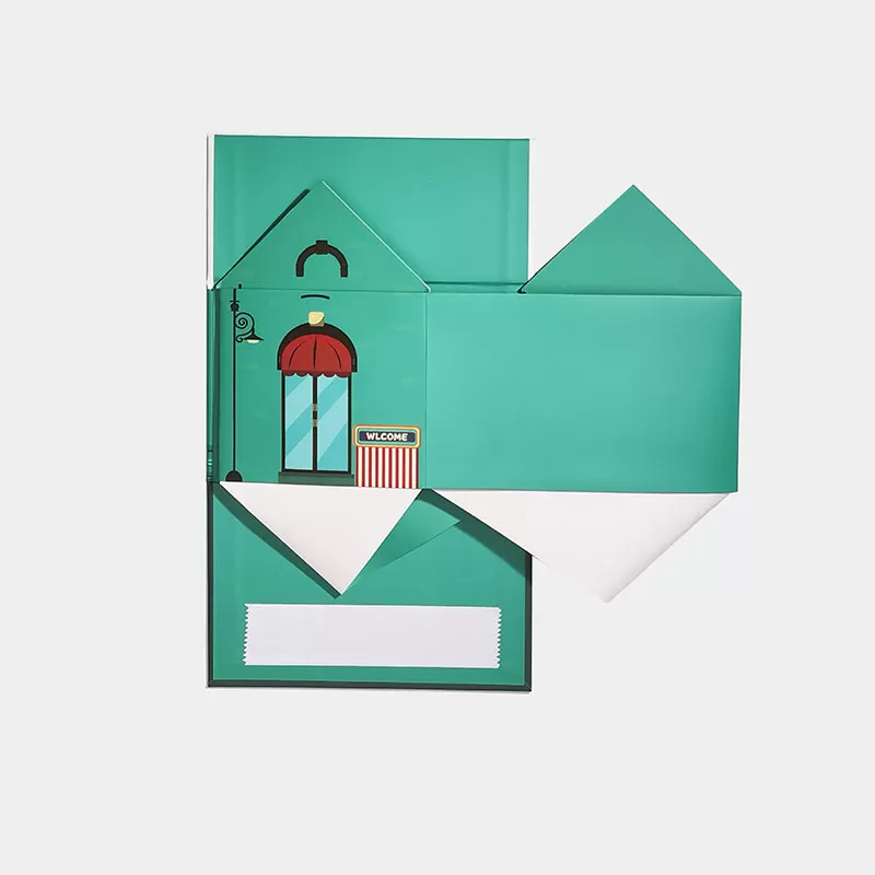 Custom Magnetic Advent Calendar Gift Box Luxury Foldable Packaging Box
