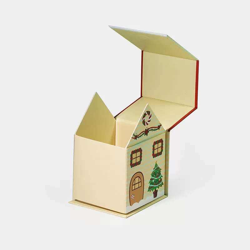 Custom Magnetic Advent Calendar Gift Box Luxury Foldable Packaging Box