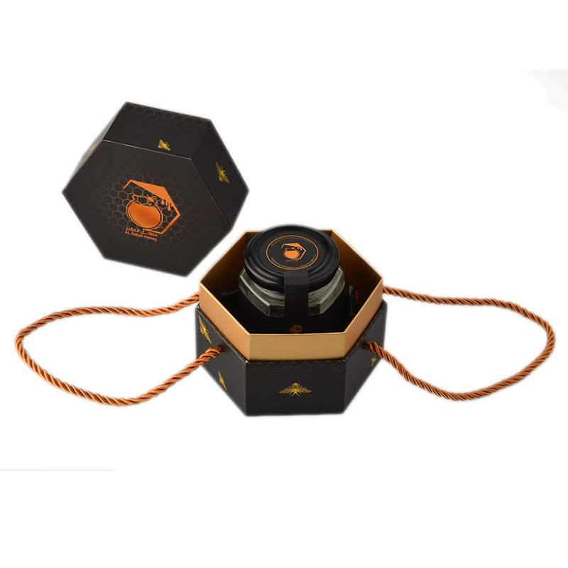 Custom Hexagon Honey Packaging Box – Unique Shape Gift Box for Honey Jars Custom Hexagon Honey Packaging Box – Unique Shape Gift Box for Honey Jars