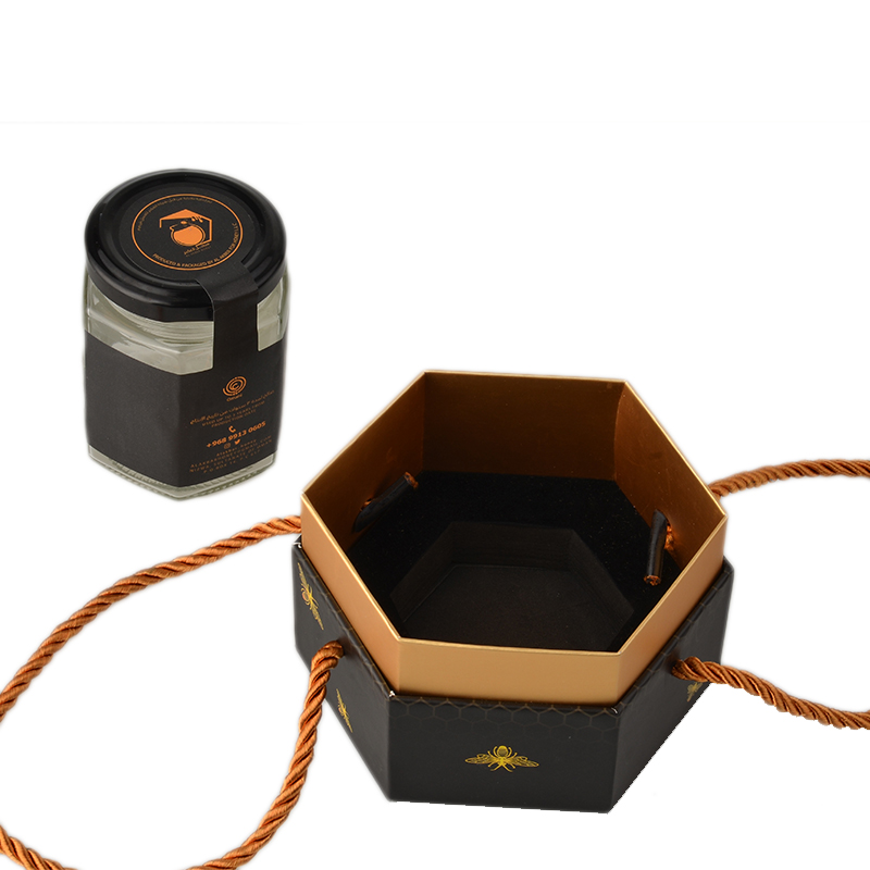 Custom Hexagon Honey Packaging Box – Unique Shape Gift Box for Honey Jars Custom Hexagon Honey Packaging Box – Unique Shape Gift Box for Honey Jars