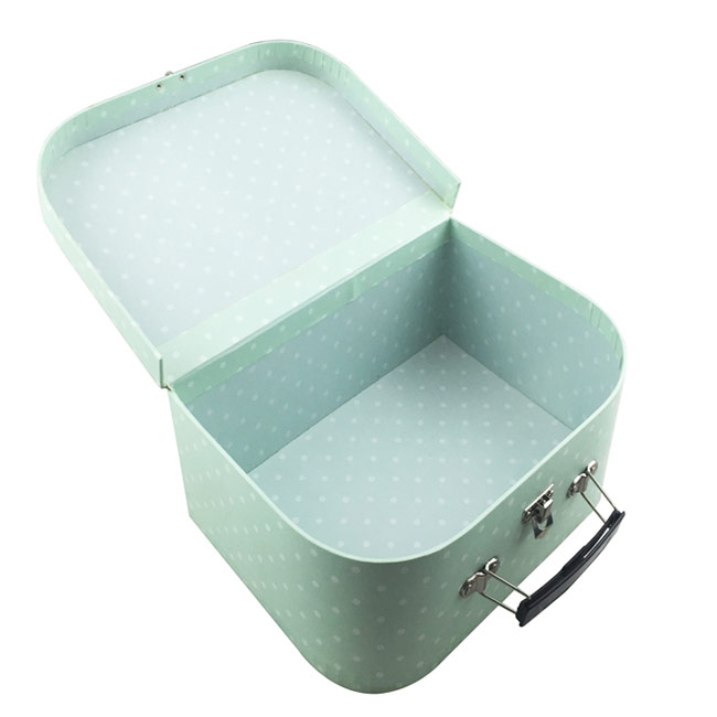 Paper Suitcase Gift Box - Eco-Friendly Packaging for Presents & Storage