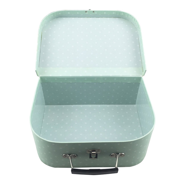 Paper Suitcase Gift Box - Eco-Friendly Packaging for Presents & Storage