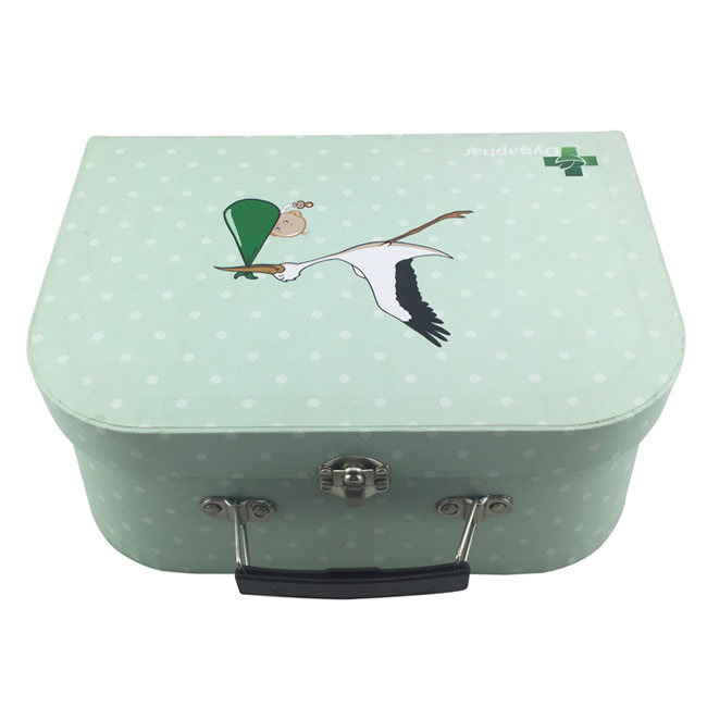 Paper Suitcase Gift Box - Eco-Friendly Packaging for Presents & Storage