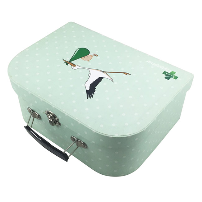 Paper Suitcase Gift Box - Eco-Friendly Packaging for Presents & Storage
